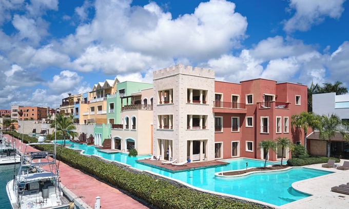 Cap Cana Marina Condo | 3BR Getaway Pool & Sunset Views in Cap Cana + complementary Airport Transfer