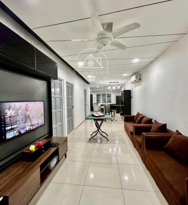 Taman Tanjung House | 3BR Single Storey PD - 8Pax