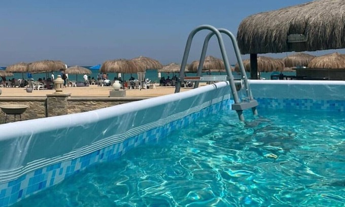 Ain Sokhna House | 4-BR Beachfront Villa Private Pool On Red Sea !
