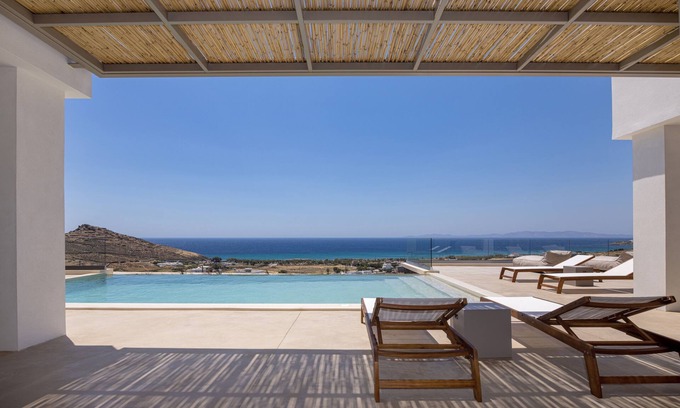 Agios Fokas Apartment | 4 BDR Sea View House with private Pool | Terra Gres