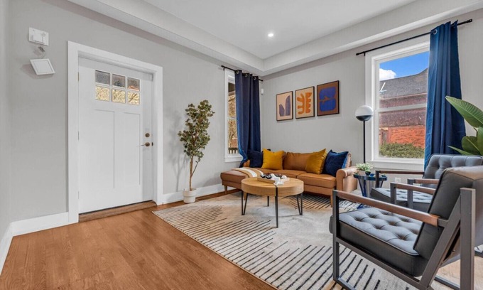 Detroit House | 4 Bedroom Home + Parking Near Henry Ford Museum