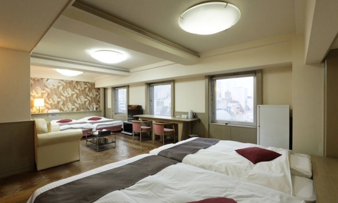Nishishinsaibashi Hotel | 4 bedroom/Osaka Ōsaka