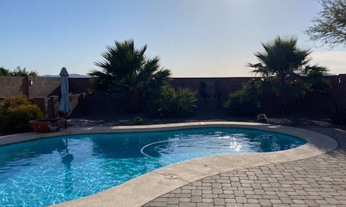 Maricopa House | 4 Br + loft 2000 SQ Dog friendly home with *Heated Pool*