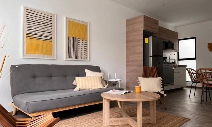 Roma Sur Apartment | 4) Loft Carlota: Private King Size Bed Roma Sur