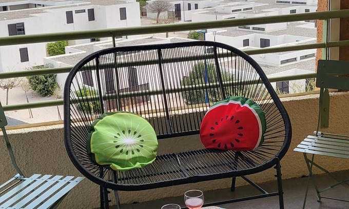 Leucate Apartment | 4-person air-conditioned apartment with direct beach access