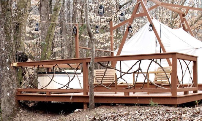 Tryon RV Rental | 4 Seasons Glamping @ Alpine South