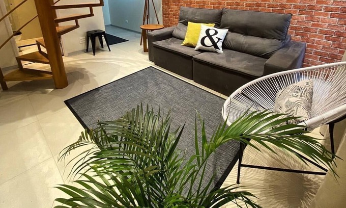 Marilia Apartment | 🌼🏡46 LOFT IN MARILIA ALL DECORATED / ARCOND ❄️☑️