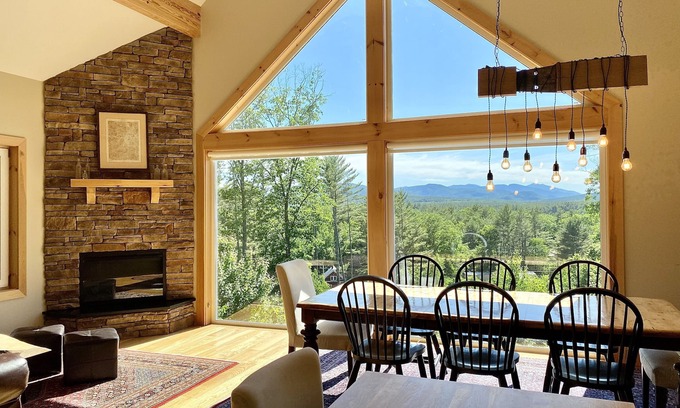 Bethel House | 5 STAR HOME - Mtn Views, AC, Hot Tub, Firepit, Theater - 10 Mins to Sunday River