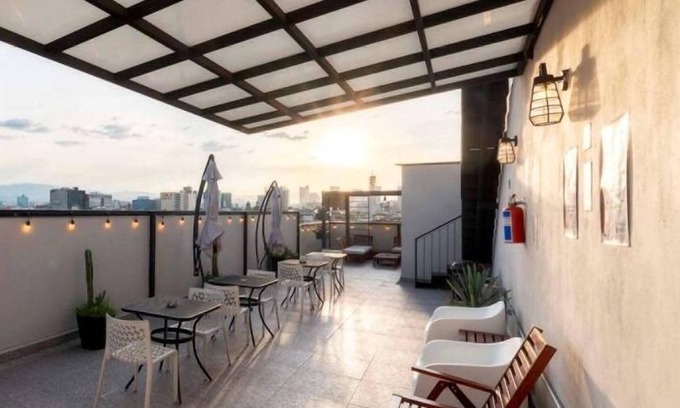 Venustiano Carranza Condo | 602 Private Terrace apt AC Rooftop