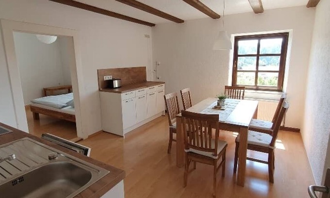 Falkenberg Apartment | 60sqm vacation paradise in the Waldnaabtal for up to four people