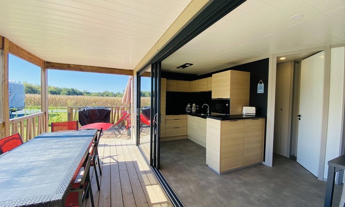 Saubrigues Ski Chalet | 7-person chalet 10' from the beach