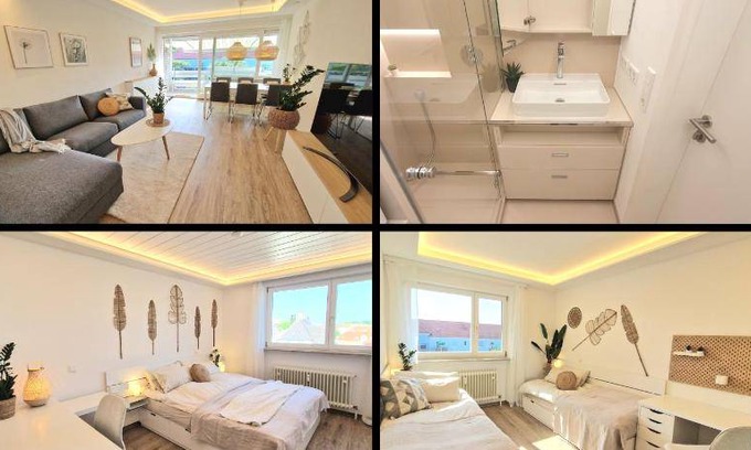 Ulm Apartment | 73 m² Apartment ∙ 2 bedrooms ∙ 6 guests