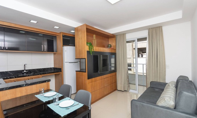 Trindade Apartment | 750m da UFSC, Sacada c/ Churrasq & Academia FU3431