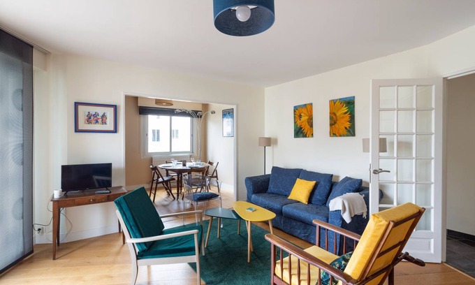 Quai de la Fosse Apartment | 85 m² Apartment ∙ 2 bedrooms ∙ 4 guests