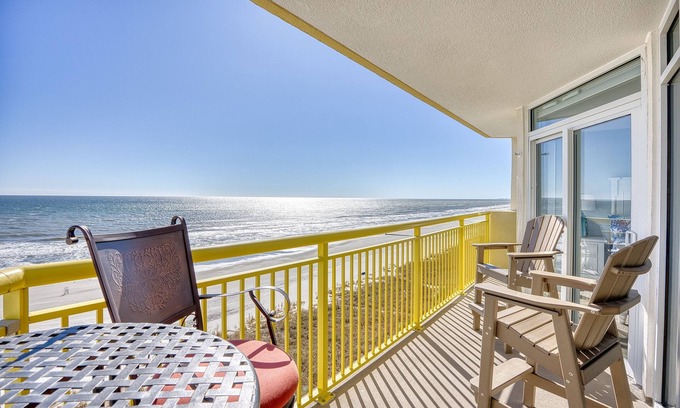 Atlantic Beach Condo | 9-1 to 9-6 Opened Up BayWatch Resort,Direct PANORAMIC Ocean Front Updated Condo