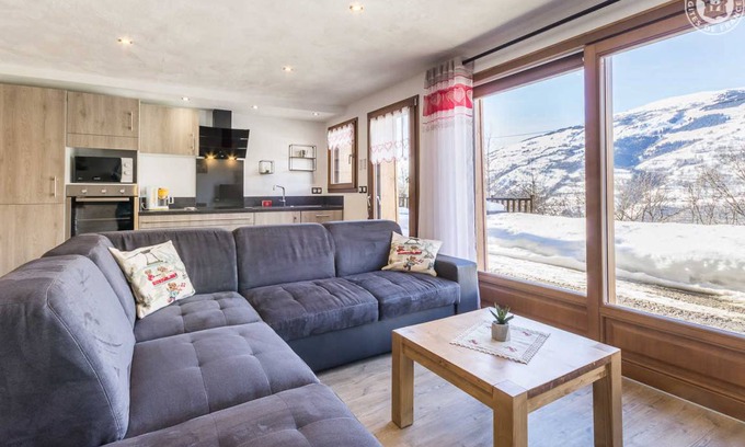 Bourg-Saint-Maurice House | 92 m² Gîte ∙ 3 bedrooms ∙ 6 guests