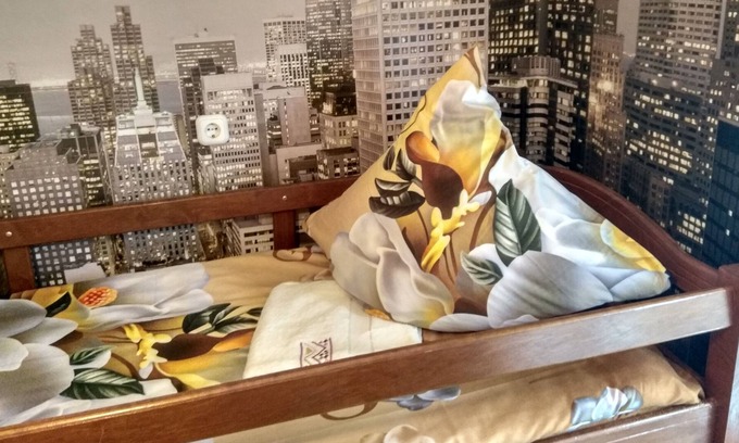 Nyasvizh House | A cozy room with sleeping places in a family guest house. Dinner included