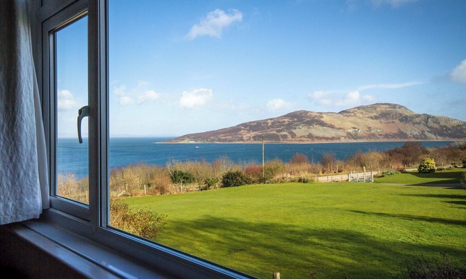 Isle of Arran Cottage | A fantastic cottage with stunning sea views from the 1st floor lounge, the perfect island getaway.