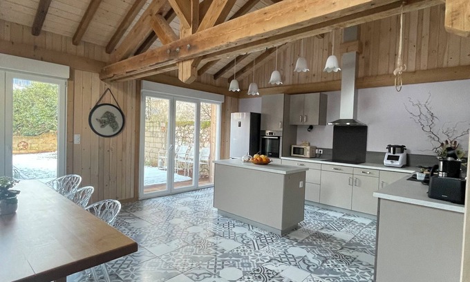 Granges-Aumontzey House | A few minutes from Gérardmer, house with whirlpool baths