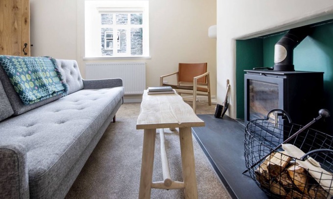 Pentre-Foelas Apartment | A foelas 2 bed cottage that sleeps 4 guests in 2 bedrooms