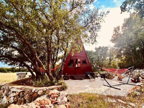 Fiskardo House | A-frame off the grid