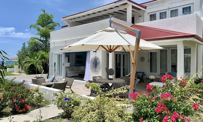 Dickenson Bay Villa | A modern, spacious two storey villa with beautiful in and outdoor living spaces