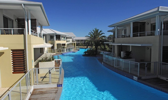 Salamander Bay Apartment | A modern, swim out apartment with access to all the resort facilities