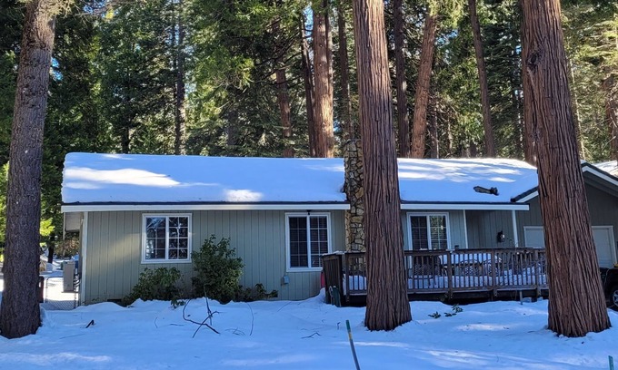 Pollock Pines House | A Mountain Rose, near APPLE HILL, wine, Jenkinson LAKE, swim, snow, FUN! EVs