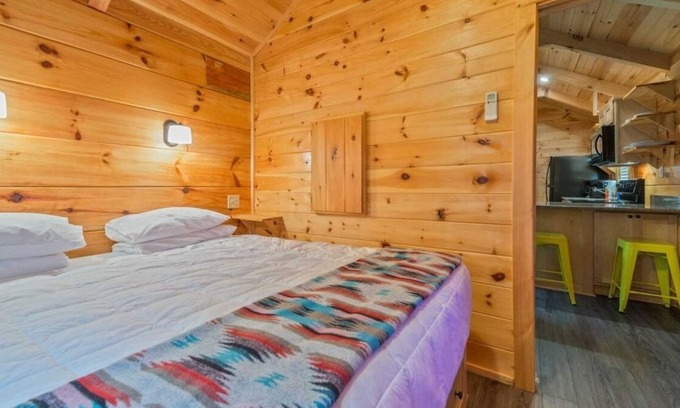 Bryan Cabin | A Place You'll Surely Enjoy! Full Kitchen, Outdoor Swimming Pool, Pets Allowed