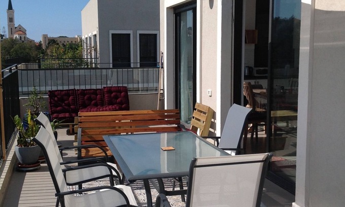 Jaffa Apartment | A ROOFTOP in YAFO TEL AVIV (2 bedrooms/2 baths)