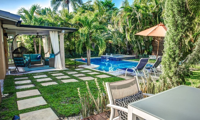 Wilton Manors House | A Tropical Paradise in Wilton Manors