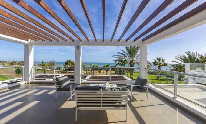 Pervolia Villa | A Truly Spectacular First-Line Sea Front Villa in the beautiful village of Pervolia
