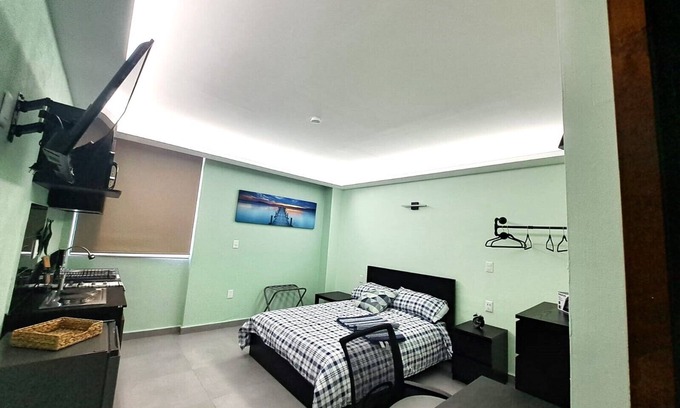 Cuautitlan Izcalli Apartment | A13 Full Suite Mini Dept at Plaza Acequia A13