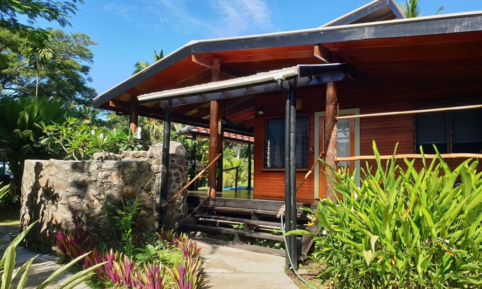 Savusavu Cottage | Absolute Beachfront Holiday Cottage with Private Saltwater Pool on Savusavu Bay