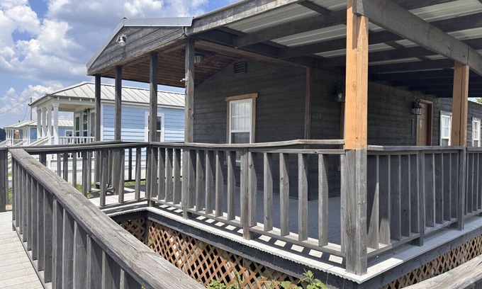 Lake Village Cabin | ADA-Accessible Cabin: Breathtaking Lake Views