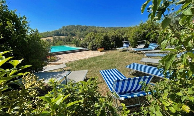 Uncinano Villa | Adam House/grand manor with pool, terraces, grounds + gardens. Exc yours. Slps 8