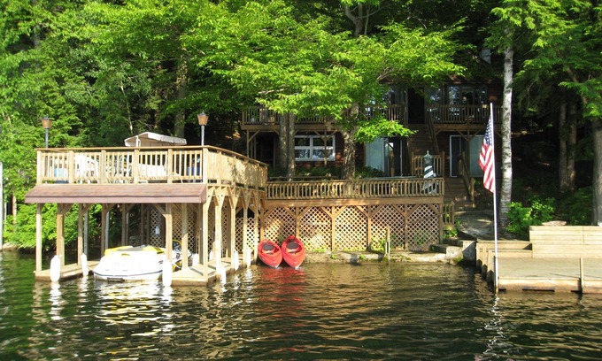 Fort Ann House | Adirondack Getaway Right On Lake Hadlock With Lake George only 12 Miles Away!