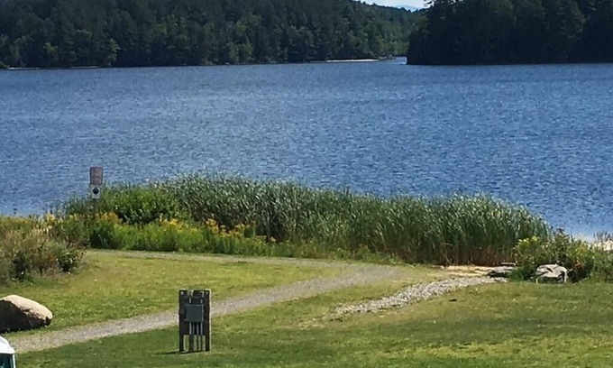 Brighton Apartment | Affordable Lakeside Accomodations in Beautiful Island Pond Right Next to Trail.