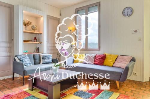 Gare-Jouvenet House | Agapanthes jolie maison de ville à Rouen avec extérieur terrasse