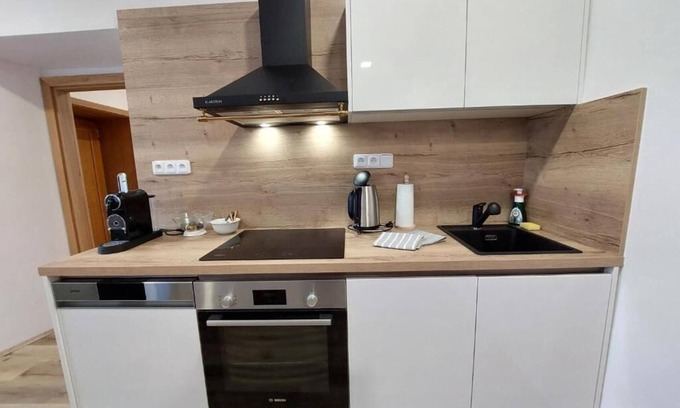 Cesky Krumlov Villa | Air-conditioned villa with 2 bedrooms and 2 bathrooms.