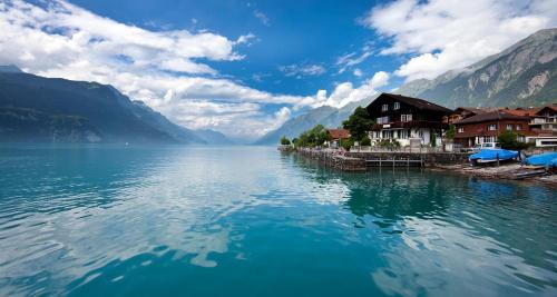 Brienz Apartment | Al Porto Fantastic Lake & Mountain View Apartment