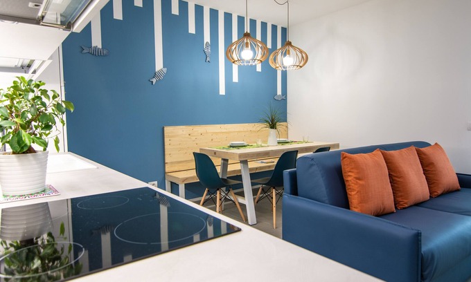 Cagnona House | Albana suite in a brand new private building close to the sea and the center.