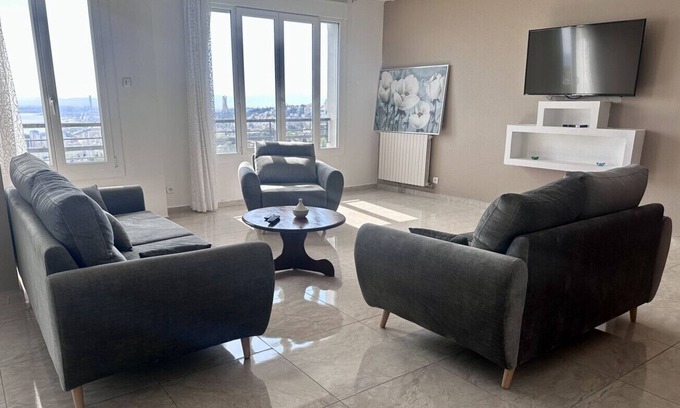 Algiers Apartment | Alger-Centre (El Biar) - Panoramic view & Swimming pool