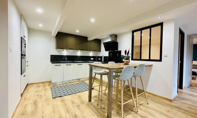 Vittel Apartment | Alix : Loft near the thermal baths and the casino