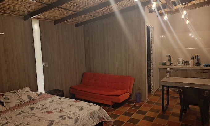 Sutamarchan Cabin | Alojamiento Rural Mágico Entre rio Montañas y Desierto Amonitas Glamping Deluxe
