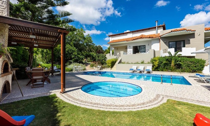 Melidoni Villa | Alonia Villa, Refined Living with 50m2 Private Pool, By ThinkVilla