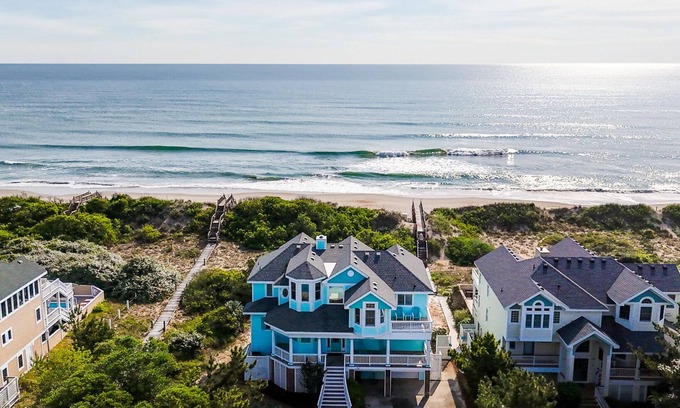 Buck Island House | Alotta Coladas *Oceanfront *Private Pool *Game Rm