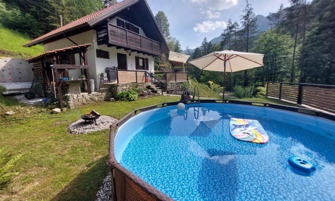 Gorenja Trebusa House | Alpine House Naturalina, Slap ob Idrijici, Slovenia