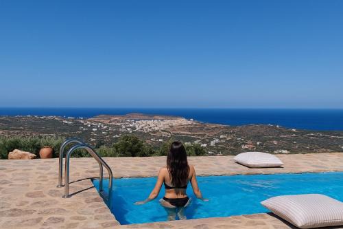 Agios Nikolaos House | Althea Villa by breathtaking view