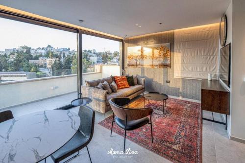 Katamon Apartment | Amazing 2Bdrm penthouse in JLM with balcony and view - פנטהאוז ירושלים